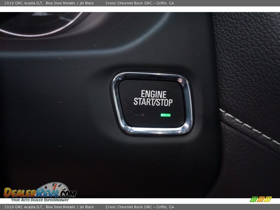 2019 GMC Acadia SLT Blue Steel Metallic / Jet Black Photo #8