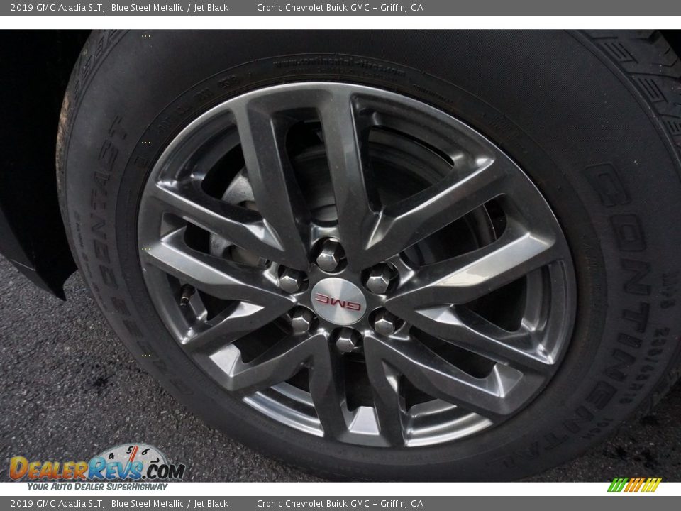 2019 GMC Acadia SLT Blue Steel Metallic / Jet Black Photo #9