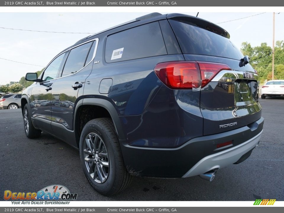 2019 GMC Acadia SLT Blue Steel Metallic / Jet Black Photo #14