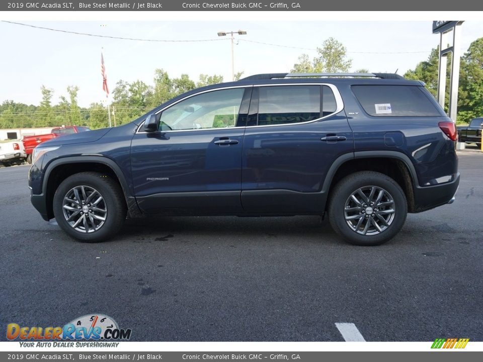 2019 GMC Acadia SLT Blue Steel Metallic / Jet Black Photo #15