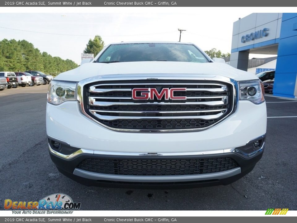 2019 GMC Acadia SLE Summit White / Jet Black Photo #2
