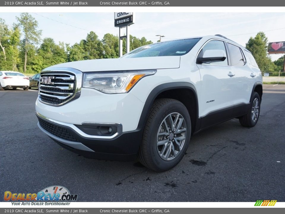 2019 GMC Acadia SLE Summit White / Jet Black Photo #3
