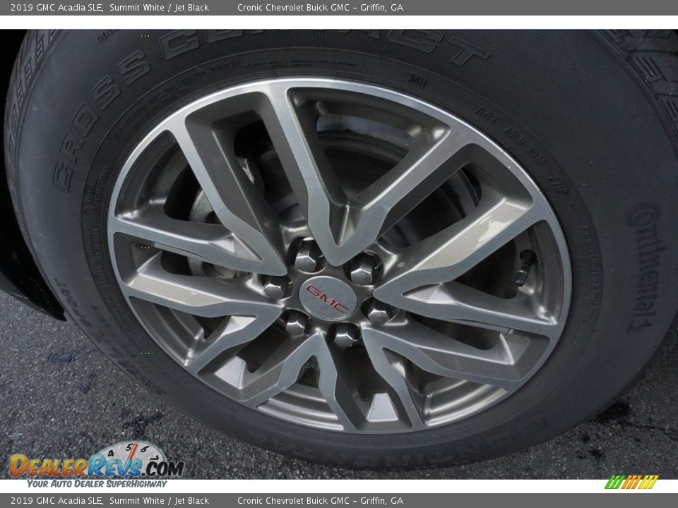 2019 GMC Acadia SLE Summit White / Jet Black Photo #9