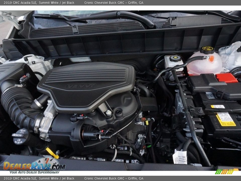 2019 GMC Acadia SLE Summit White / Jet Black Photo #10