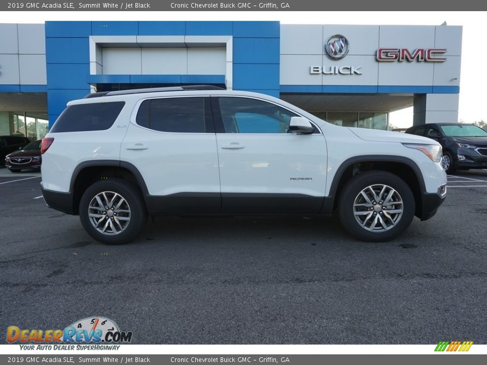 2019 GMC Acadia SLE Summit White / Jet Black Photo #11