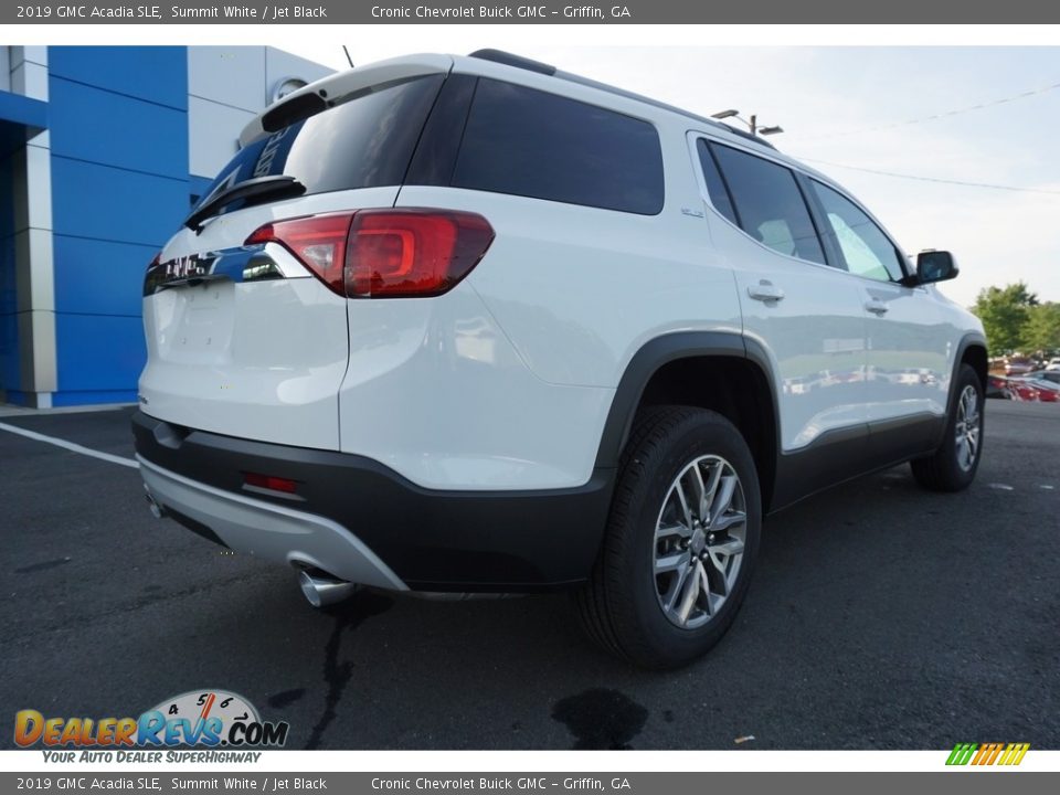 2019 GMC Acadia SLE Summit White / Jet Black Photo #12