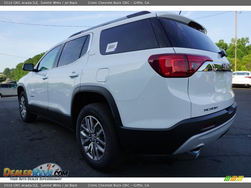 2019 GMC Acadia SLE Summit White / Jet Black Photo #14