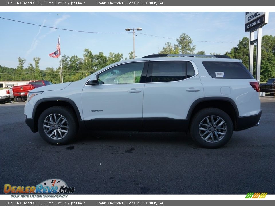 2019 GMC Acadia SLE Summit White / Jet Black Photo #15