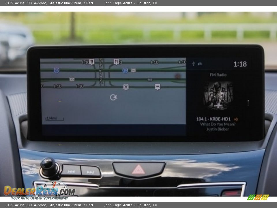 2019 Acura RDX A-Spec Majestic Black Pearl / Red Photo #28