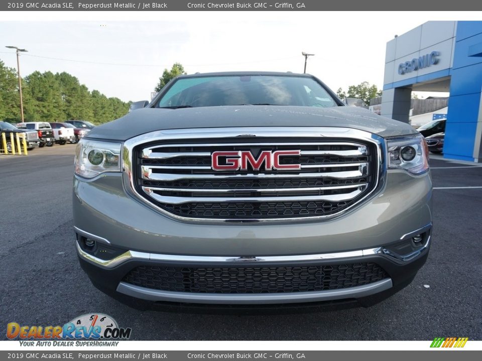 2019 GMC Acadia SLE Pepperdust Metallic / Jet Black Photo #2
