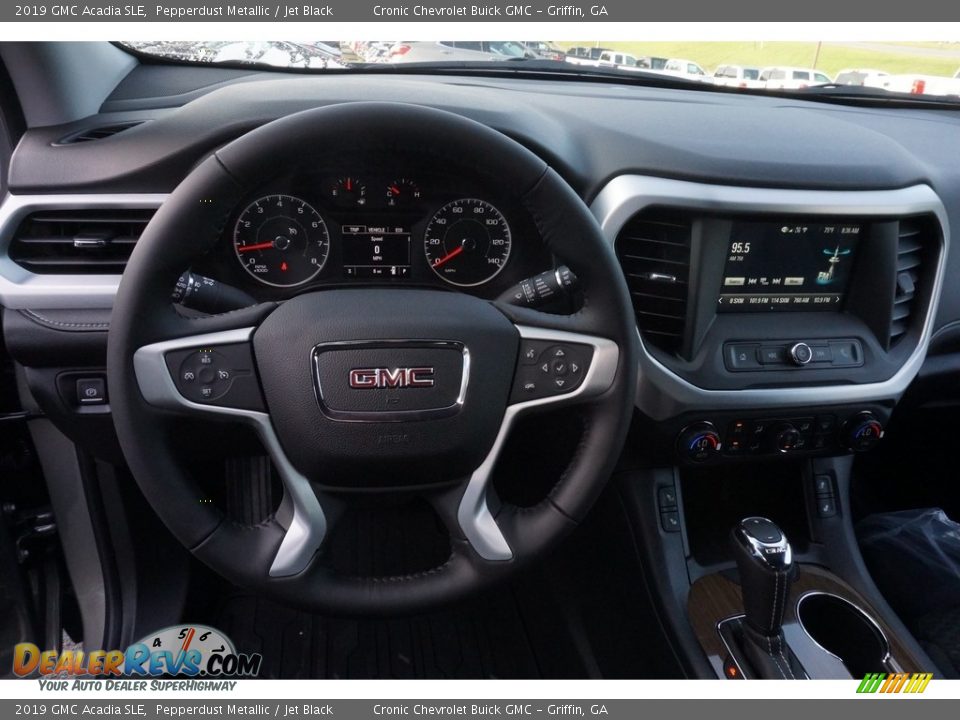 2019 GMC Acadia SLE Pepperdust Metallic / Jet Black Photo #5