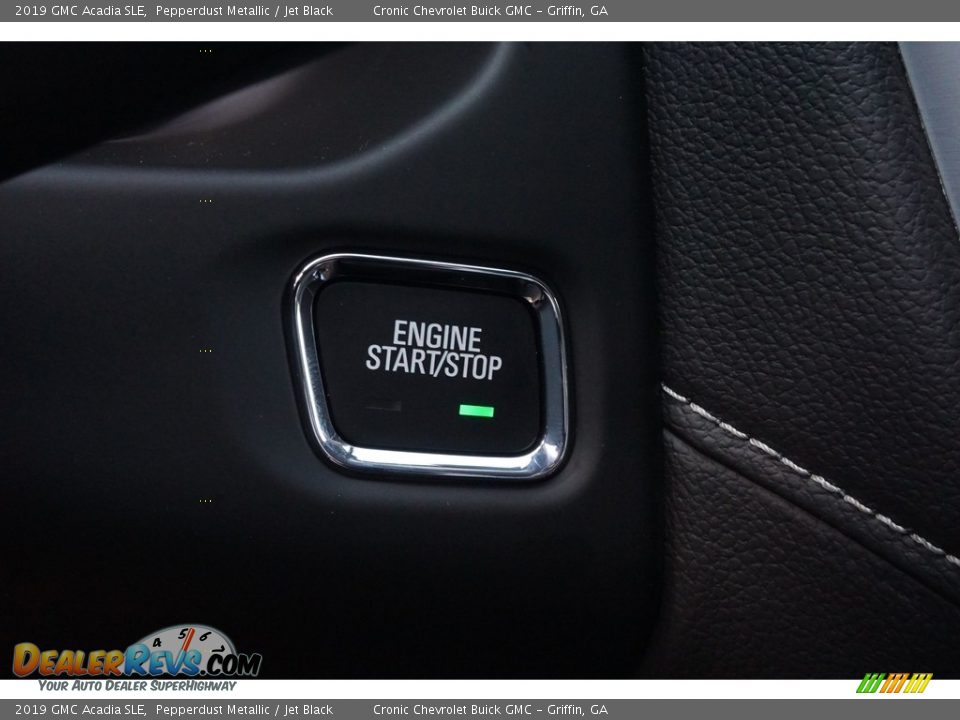 2019 GMC Acadia SLE Pepperdust Metallic / Jet Black Photo #8
