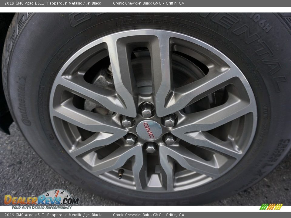 2019 GMC Acadia SLE Pepperdust Metallic / Jet Black Photo #10