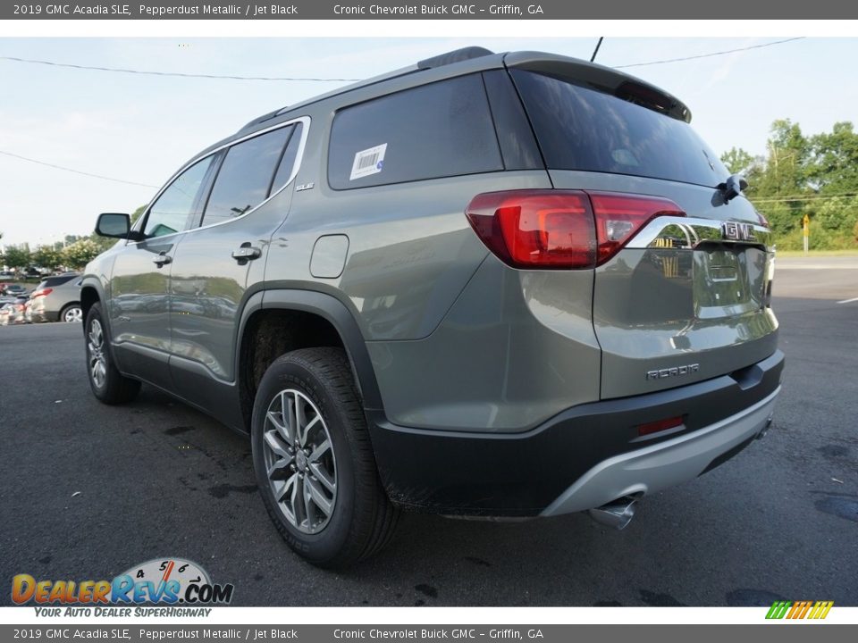 2019 GMC Acadia SLE Pepperdust Metallic / Jet Black Photo #15