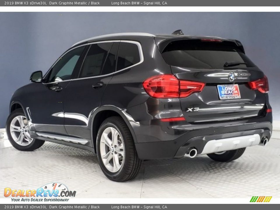 2019 BMW X3 sDrive30i Dark Graphite Metallic / Black Photo #2