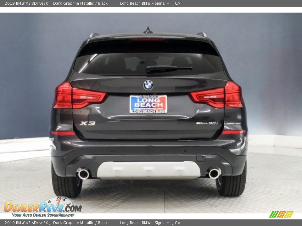 2019 BMW X3 sDrive30i Dark Graphite Metallic / Black Photo #3