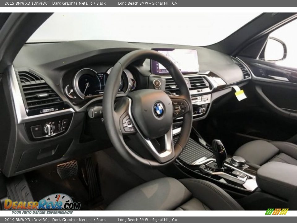 2019 BMW X3 sDrive30i Dark Graphite Metallic / Black Photo #4