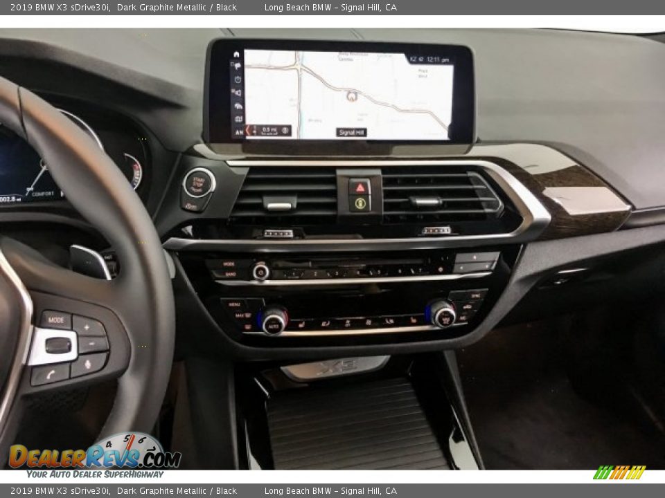 2019 BMW X3 sDrive30i Dark Graphite Metallic / Black Photo #6