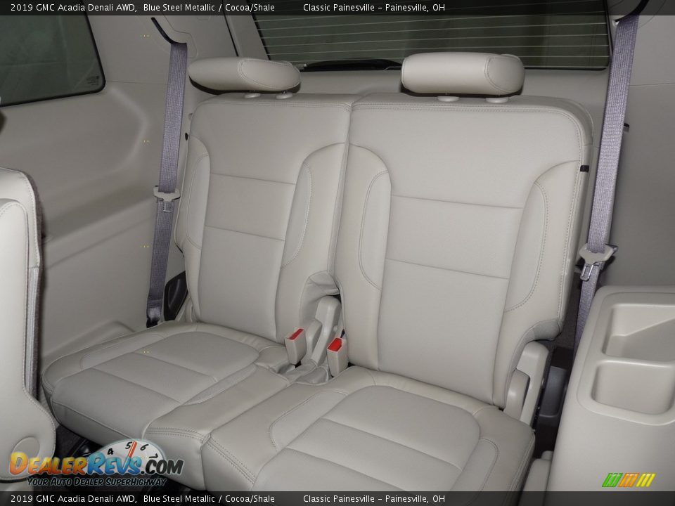 2019 GMC Acadia Denali AWD Blue Steel Metallic / Cocoa/Shale Photo #9