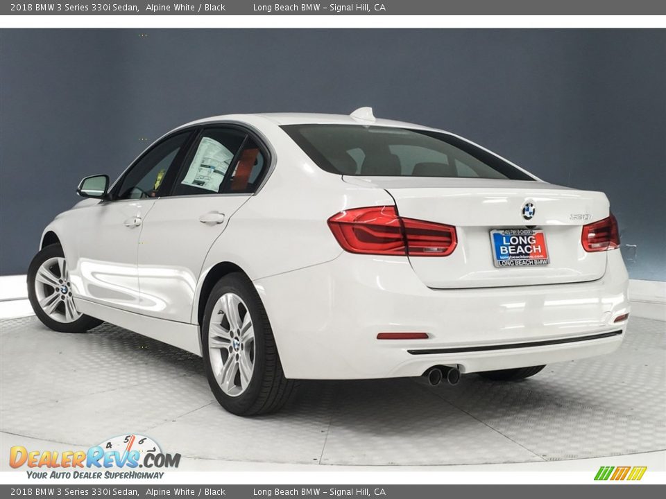 2018 BMW 3 Series 330i Sedan Alpine White / Black Photo #2