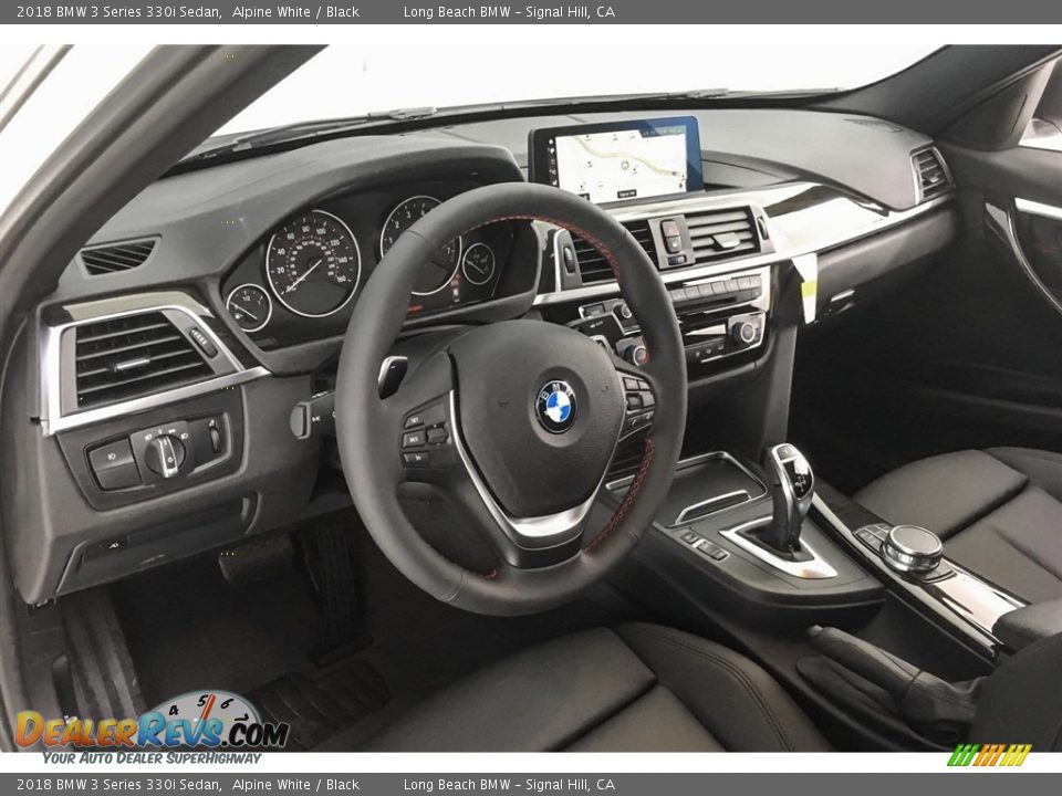 2018 BMW 3 Series 330i Sedan Alpine White / Black Photo #4