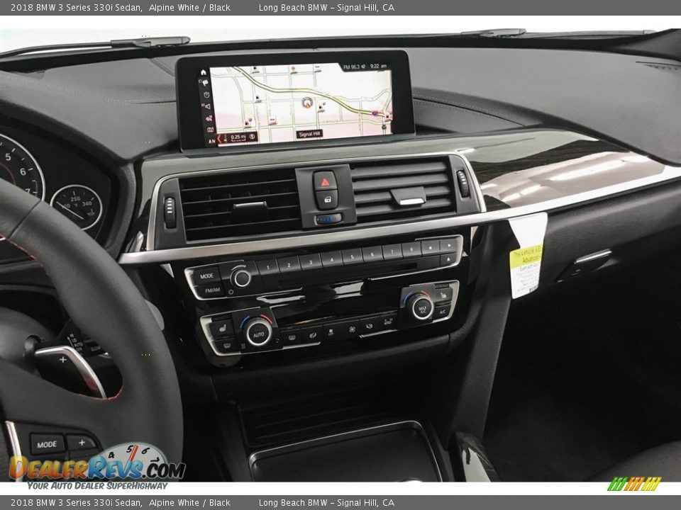 2018 BMW 3 Series 330i Sedan Alpine White / Black Photo #6