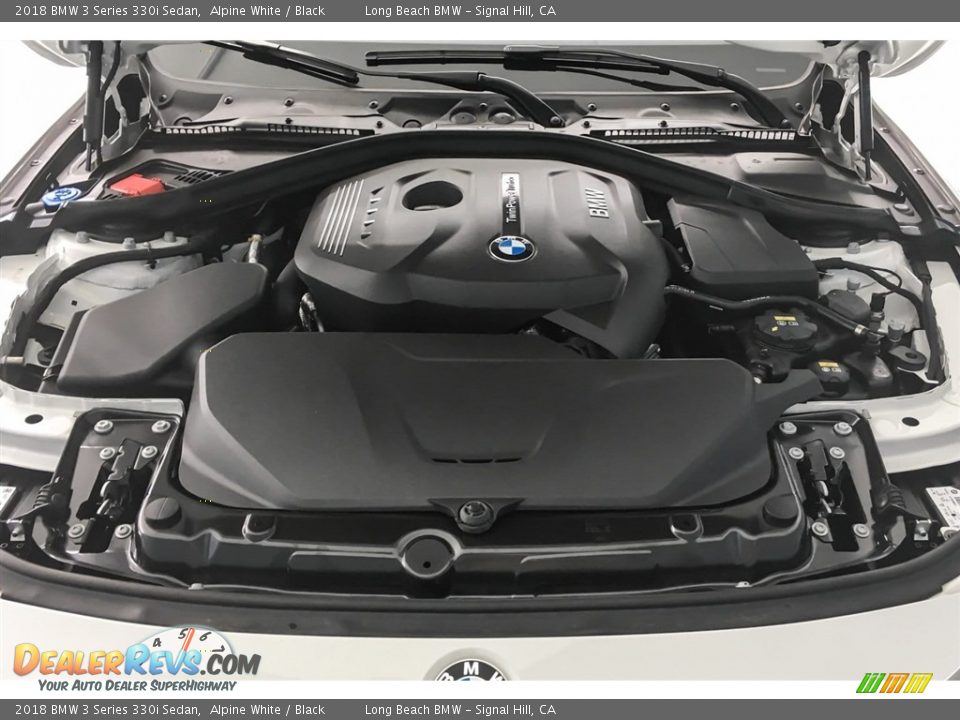 2018 BMW 3 Series 330i Sedan Alpine White / Black Photo #8