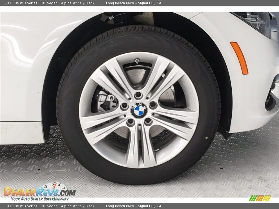 2018 BMW 3 Series 330i Sedan Alpine White / Black Photo #9
