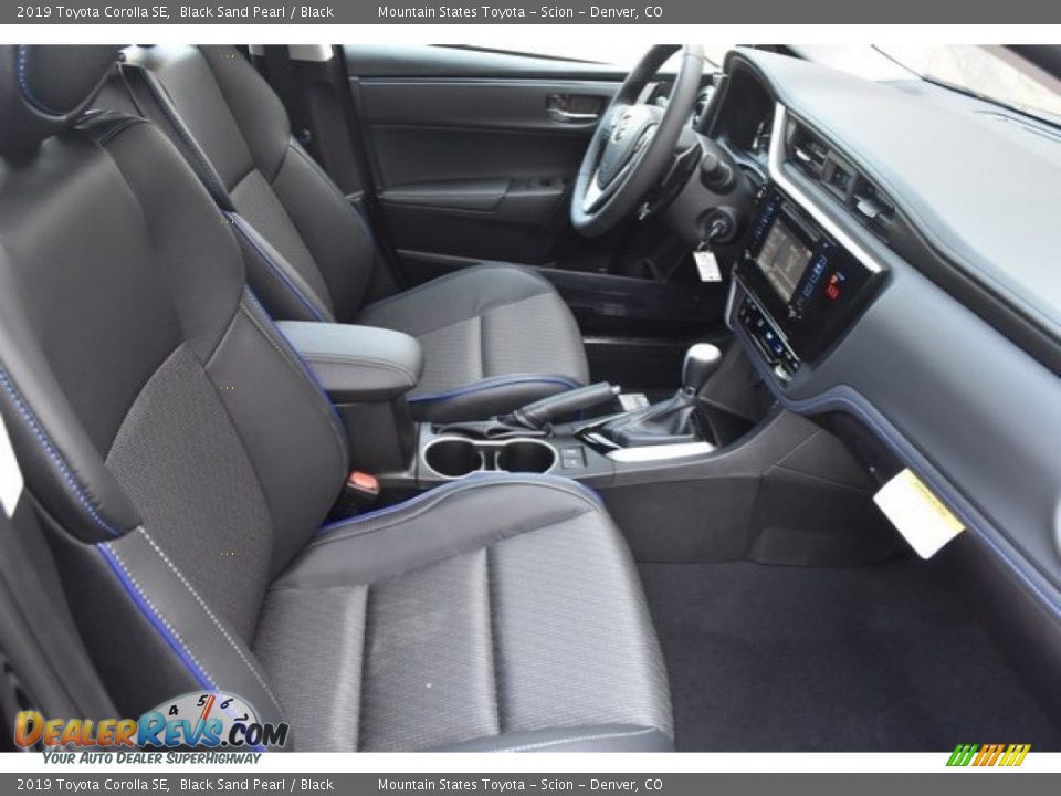 2019 Toyota Corolla SE Black Sand Pearl / Black Photo #11