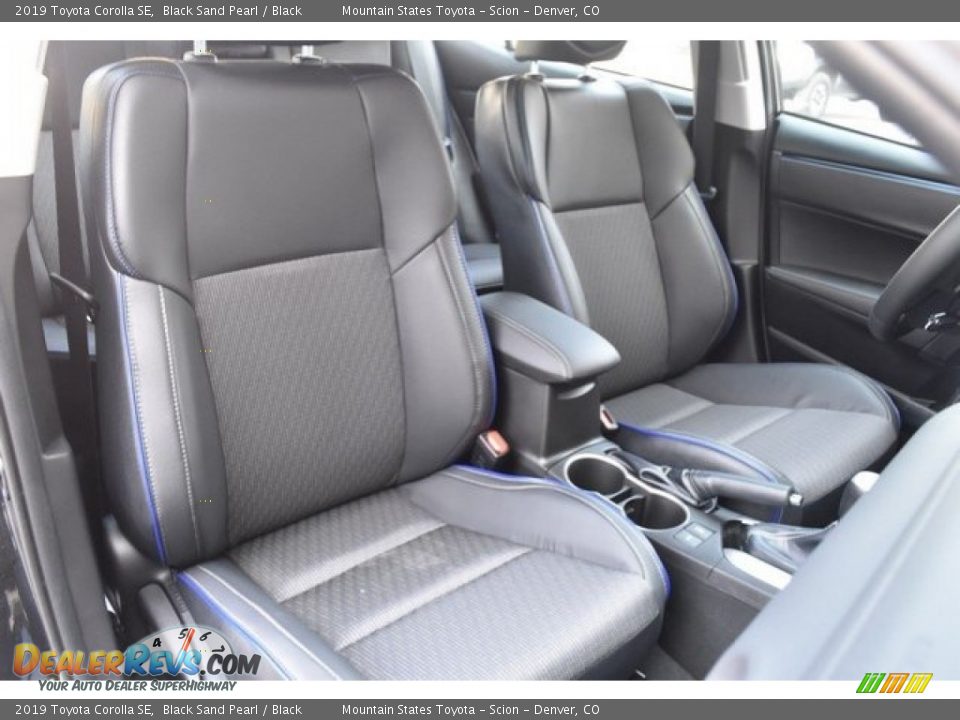 2019 Toyota Corolla SE Black Sand Pearl / Black Photo #12