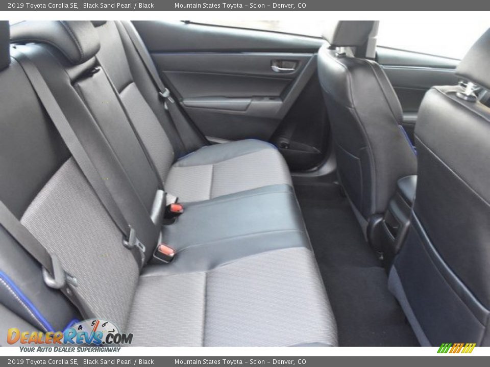 2019 Toyota Corolla SE Black Sand Pearl / Black Photo #17