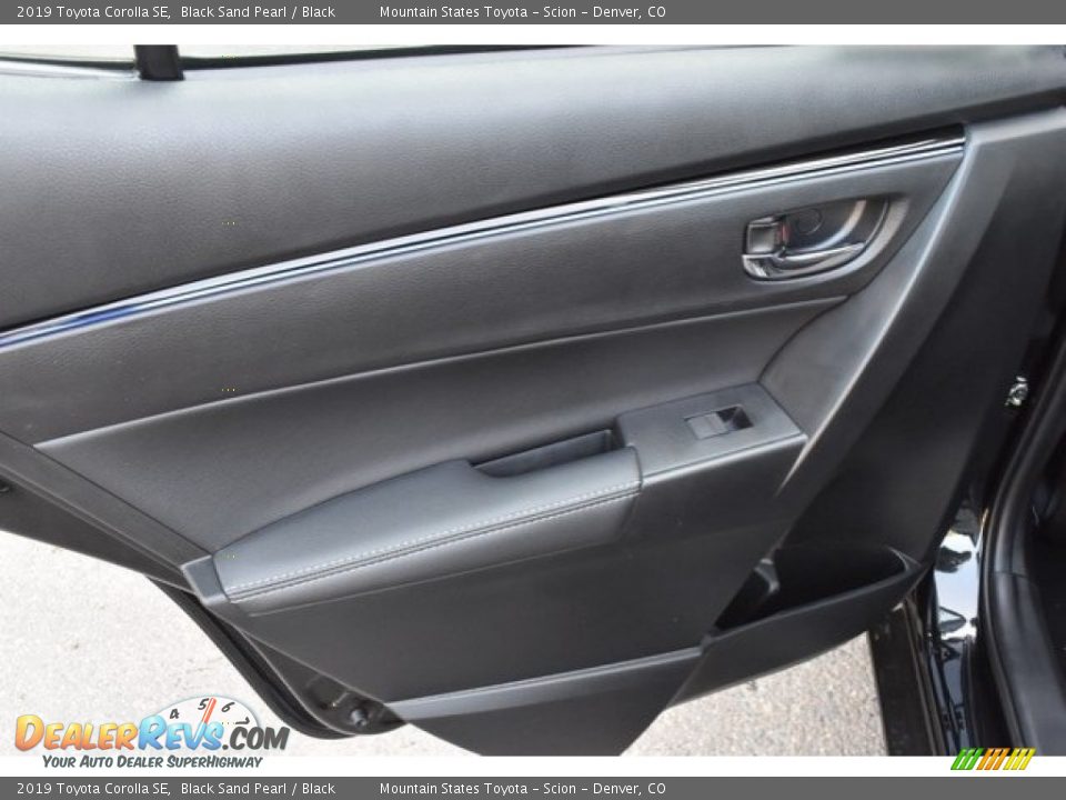 2019 Toyota Corolla SE Black Sand Pearl / Black Photo #20