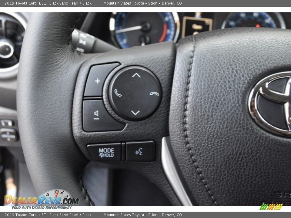 2019 Toyota Corolla SE Black Sand Pearl / Black Photo #25