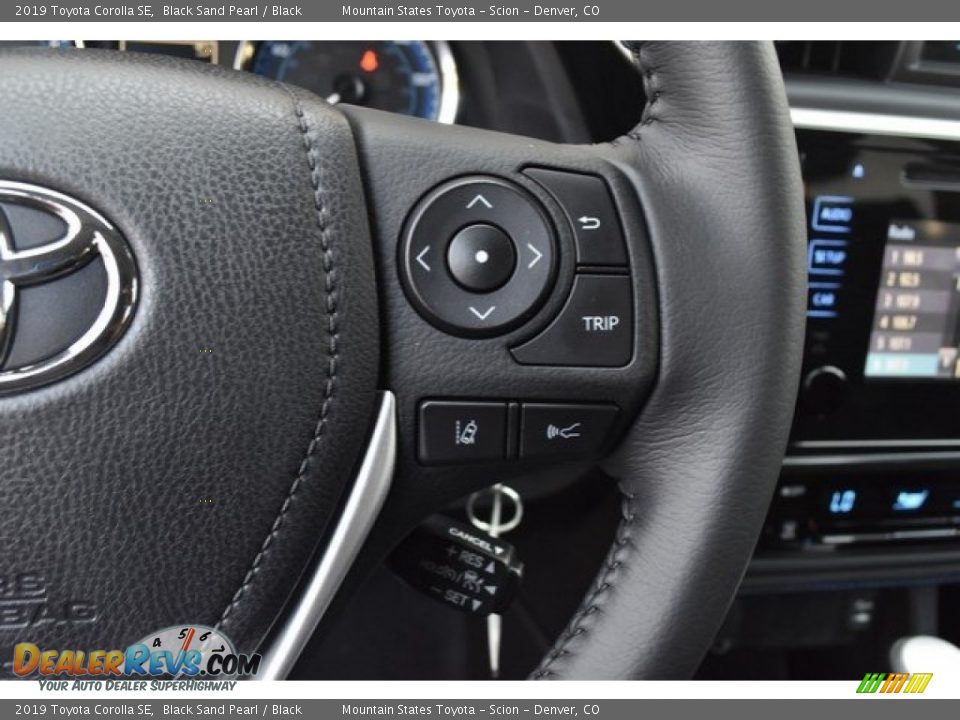 2019 Toyota Corolla SE Black Sand Pearl / Black Photo #26