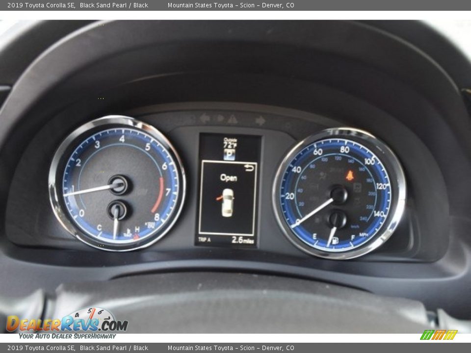 2019 Toyota Corolla SE Black Sand Pearl / Black Photo #27