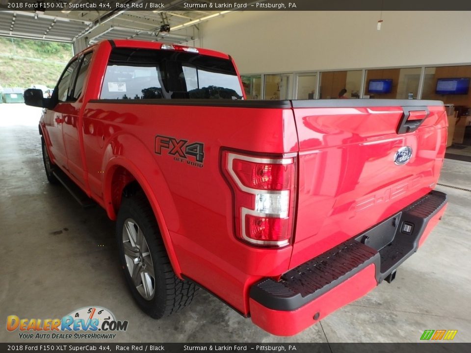 2018 Ford F150 XLT SuperCab 4x4 Race Red / Black Photo #3
