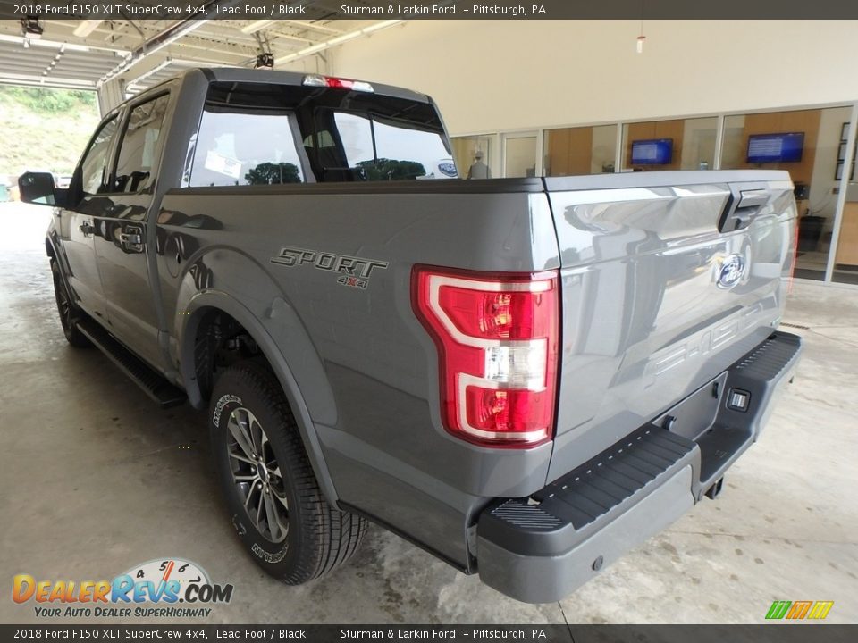 2018 Ford F150 XLT SuperCrew 4x4 Lead Foot / Black Photo #3