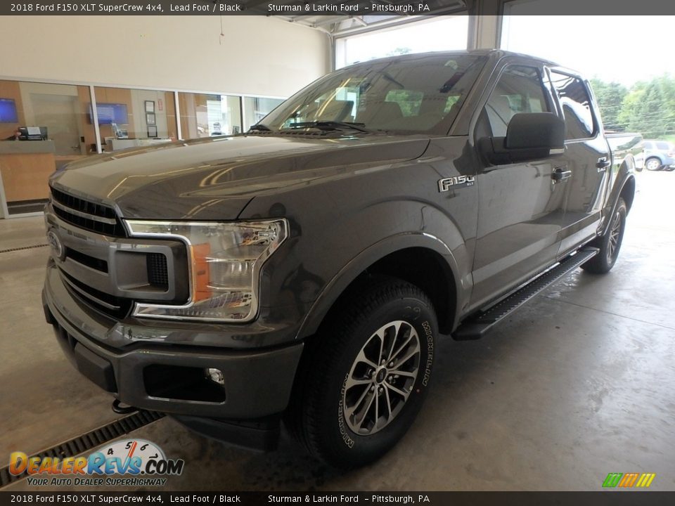 2018 Ford F150 XLT SuperCrew 4x4 Lead Foot / Black Photo #4