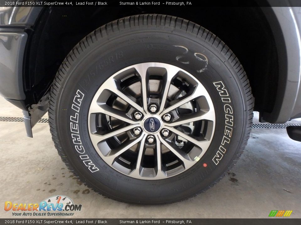 2018 Ford F150 XLT SuperCrew 4x4 Lead Foot / Black Photo #5