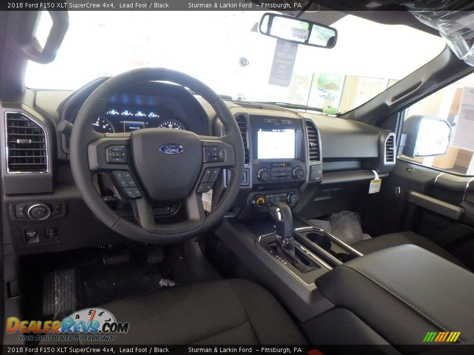 2018 Ford F150 XLT SuperCrew 4x4 Lead Foot / Black Photo #8