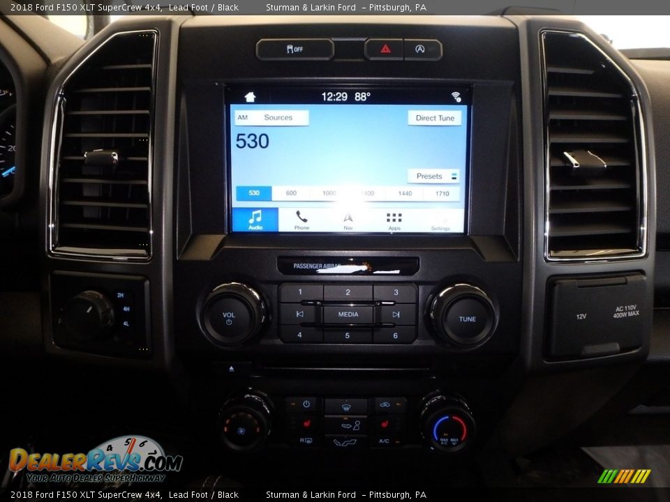 2018 Ford F150 XLT SuperCrew 4x4 Lead Foot / Black Photo #13