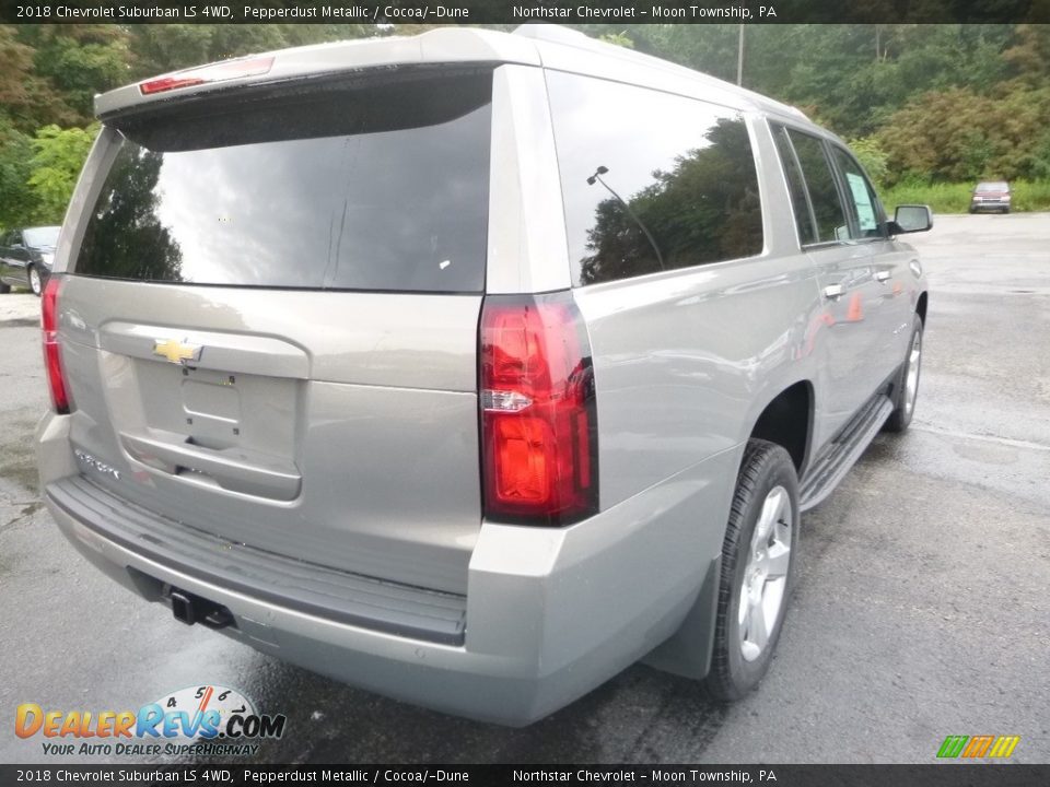 2018 Chevrolet Suburban LS 4WD Pepperdust Metallic / Cocoa/­Dune Photo #5