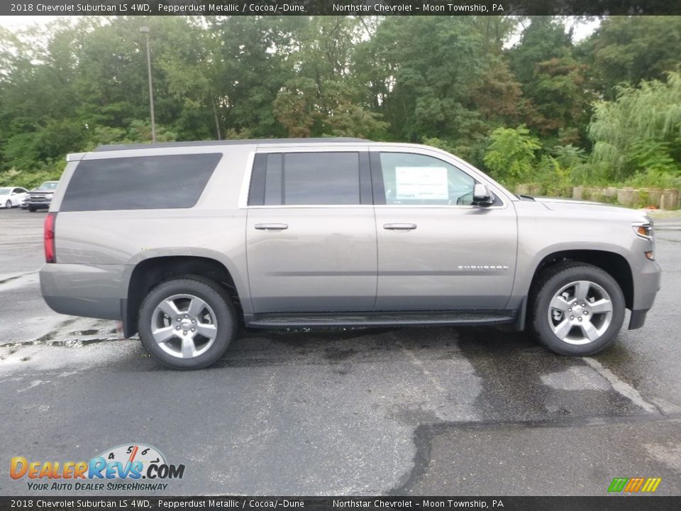 2018 Chevrolet Suburban LS 4WD Pepperdust Metallic / Cocoa/­Dune Photo #6