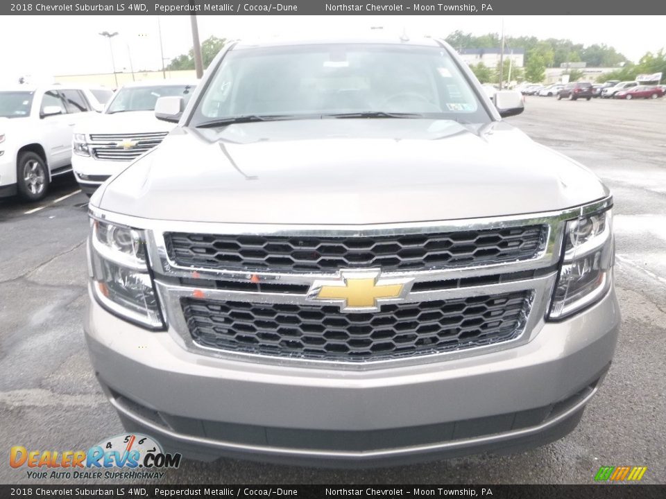 2018 Chevrolet Suburban LS 4WD Pepperdust Metallic / Cocoa/­Dune Photo #8