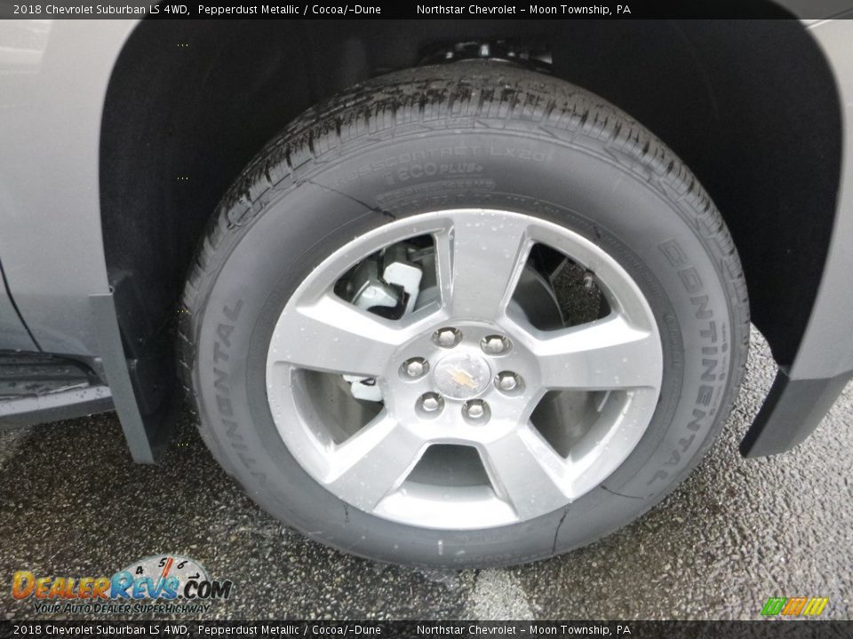 2018 Chevrolet Suburban LS 4WD Pepperdust Metallic / Cocoa/­Dune Photo #9