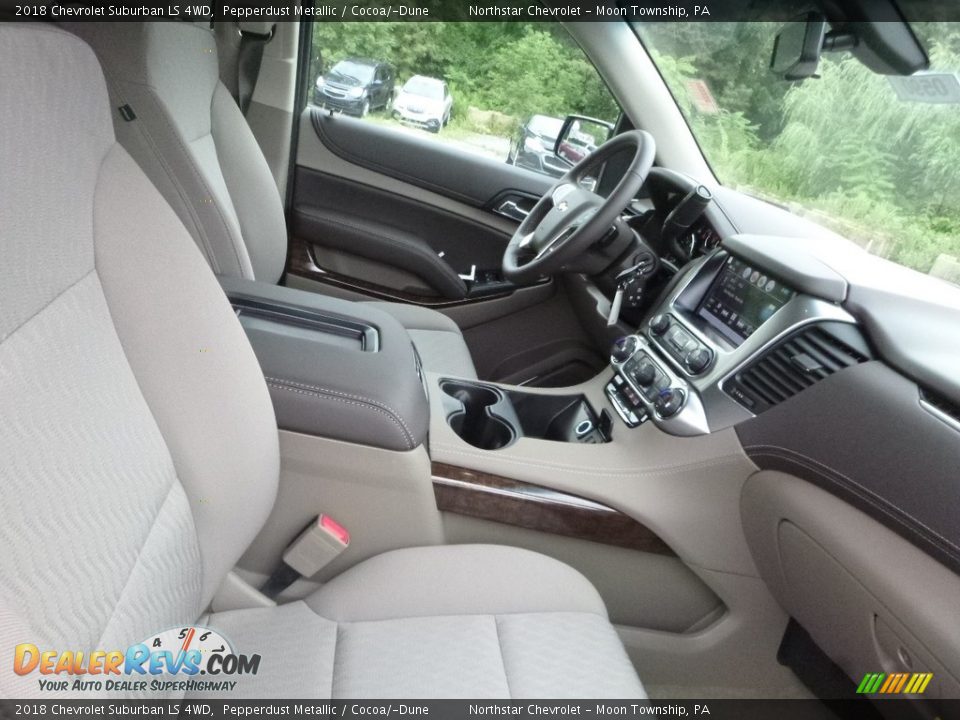 2018 Chevrolet Suburban LS 4WD Pepperdust Metallic / Cocoa/­Dune Photo #10