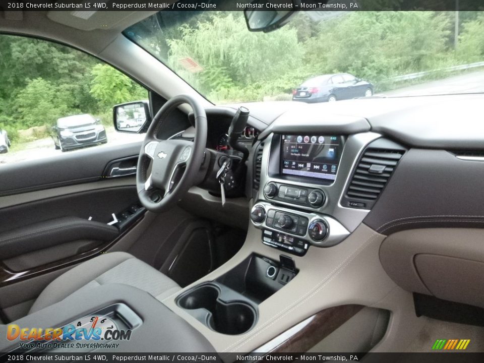 2018 Chevrolet Suburban LS 4WD Pepperdust Metallic / Cocoa/­Dune Photo #11