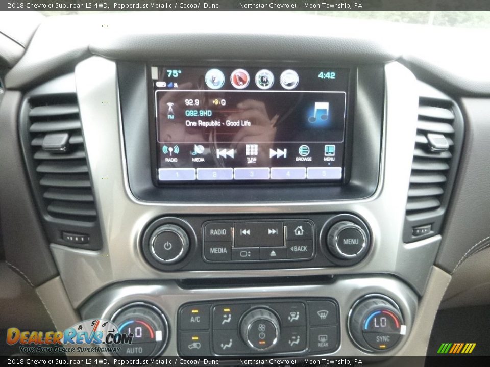 2018 Chevrolet Suburban LS 4WD Pepperdust Metallic / Cocoa/­Dune Photo #16
