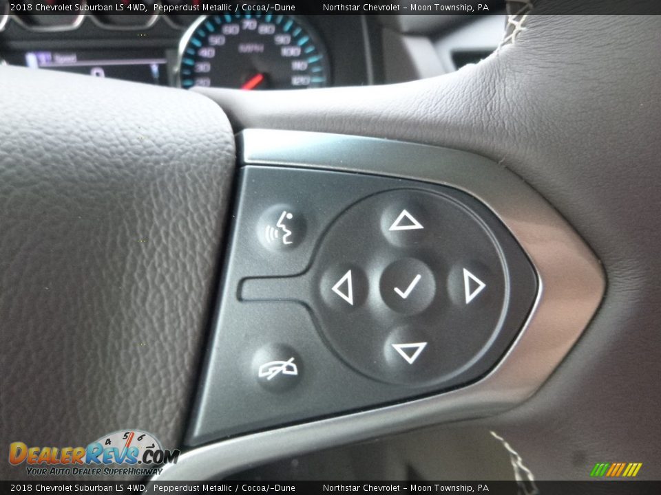 2018 Chevrolet Suburban LS 4WD Pepperdust Metallic / Cocoa/­Dune Photo #18