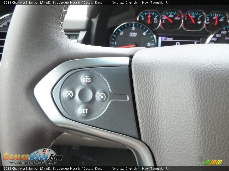2018 Chevrolet Suburban LS 4WD Pepperdust Metallic / Cocoa/­Dune Photo #19